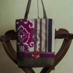 Dahlia bag silk japonese vintage