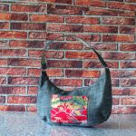 Ines red bag_silk_vintage_japonese